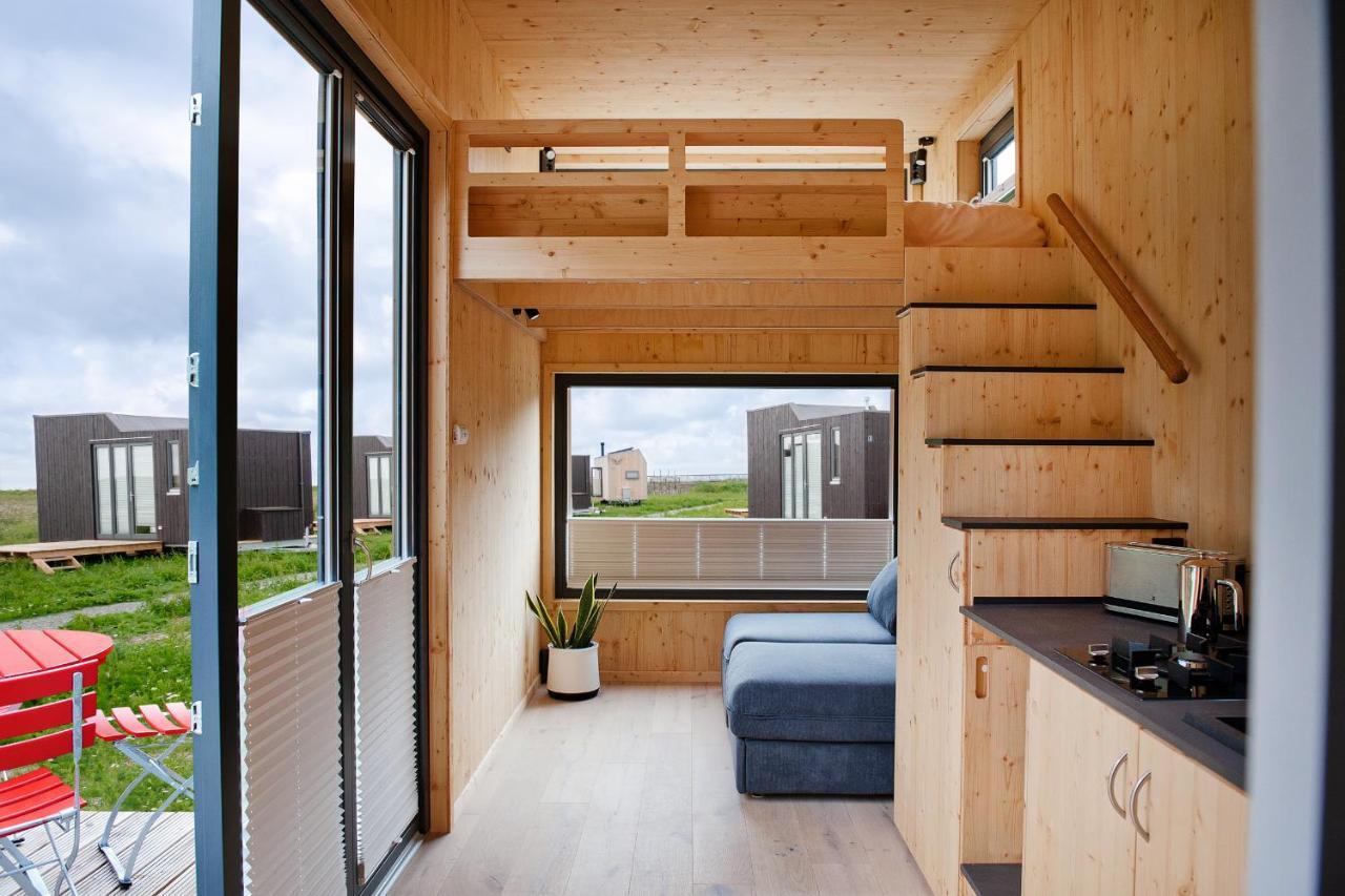 Tiny House Nature 12 Innenlage - Green Tiny Village Harlesiel Carolinensiel Exterior foto